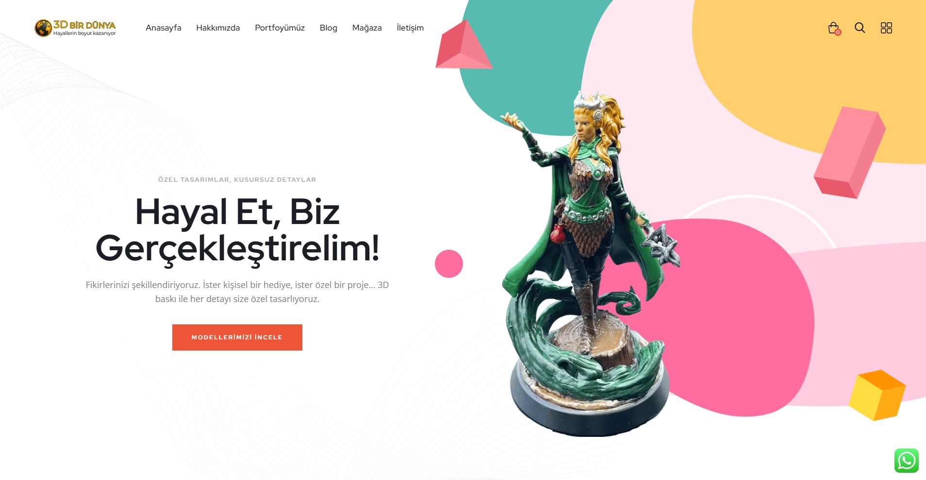 3D Bir Dünya